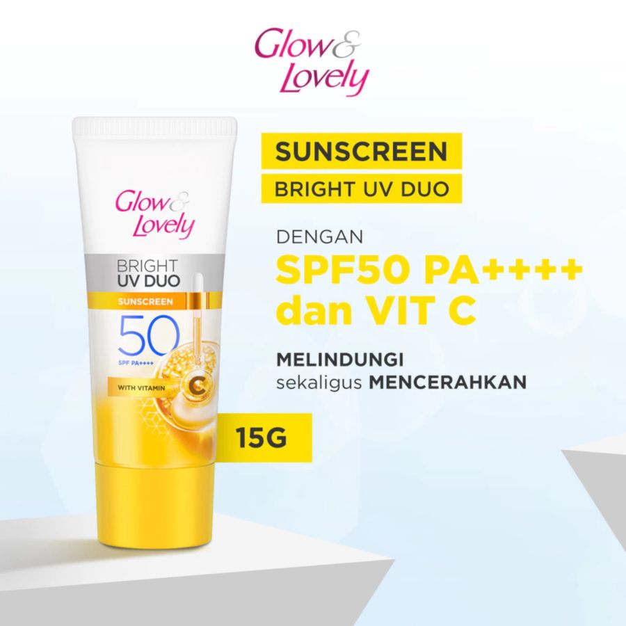 Glow & Lovely Sunscreen Wajah UV Duo SPF 50 15gram
