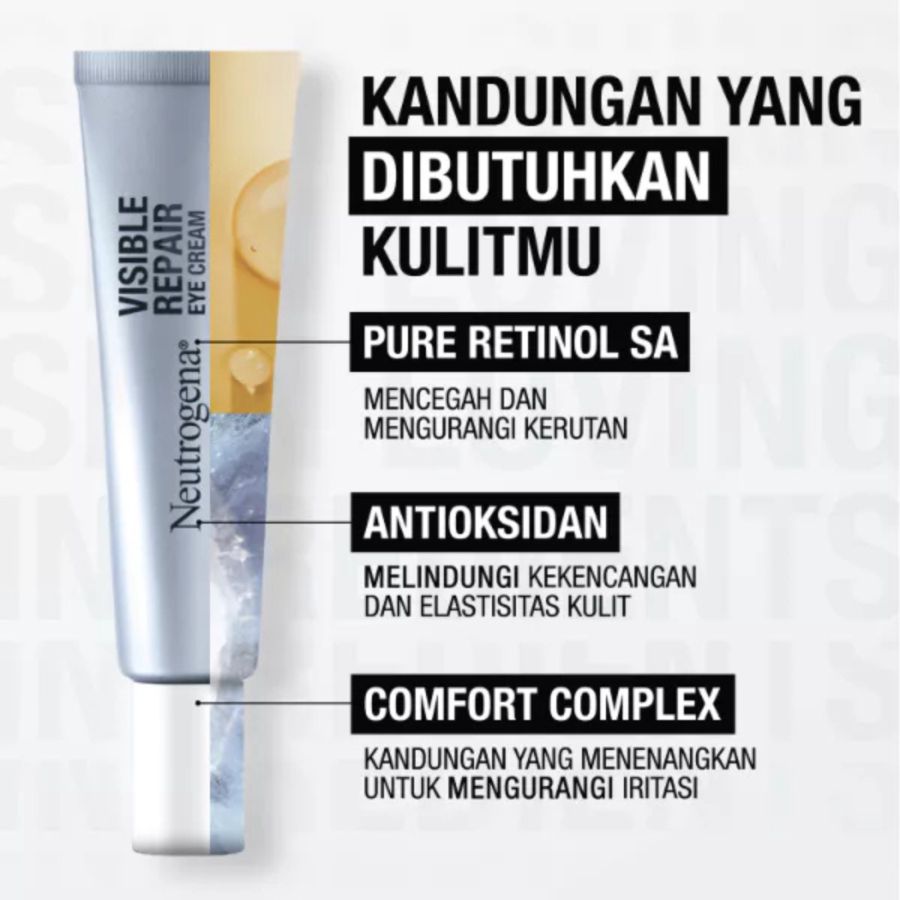 Neutrogena Visible Repair Eye Cream 15gram