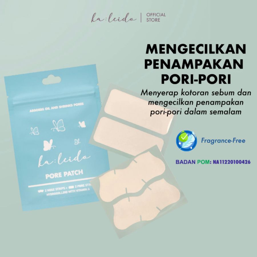 Kaleido 2 Nose Strips + 2 Pore Strips Acne Patch 1pack