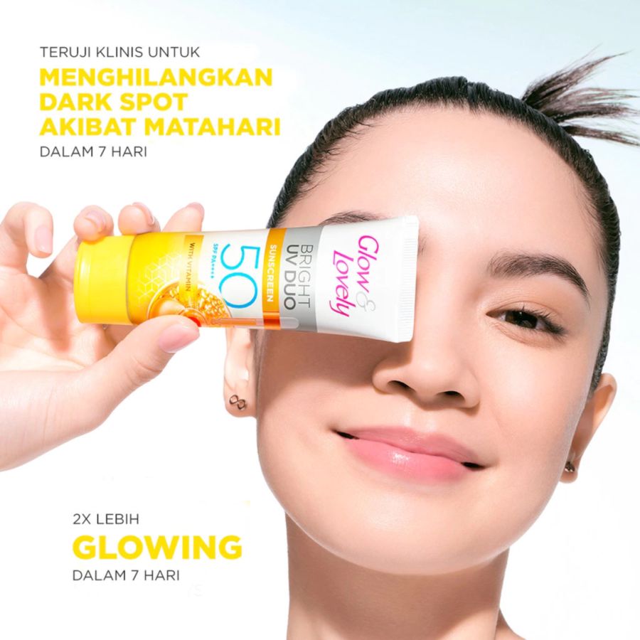 Glow & Lovely Sunscreen Wajah UV Duo SPF 50 15gram