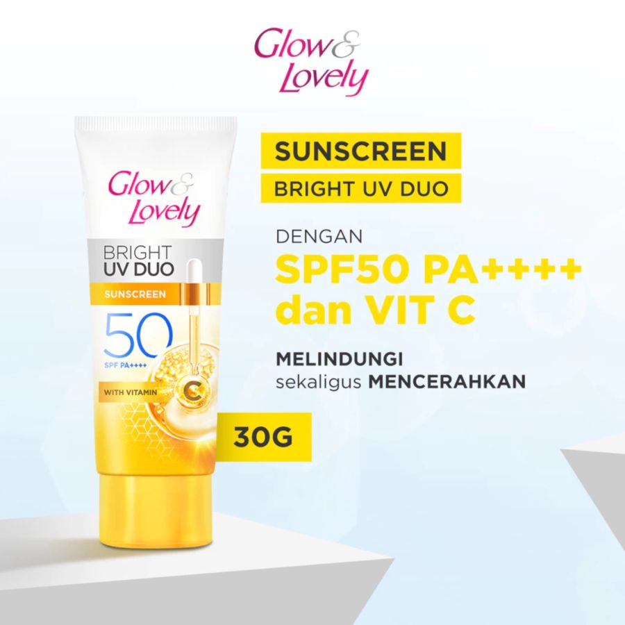 Glow & Lovely Sunscreen Wajah UV Duo SPF 50 30gram