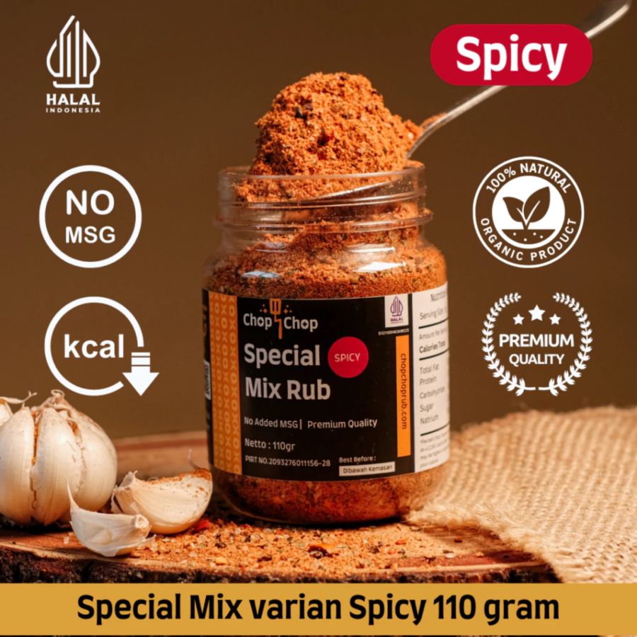 Chop Chop Special Mix Rub Spicy 110gram