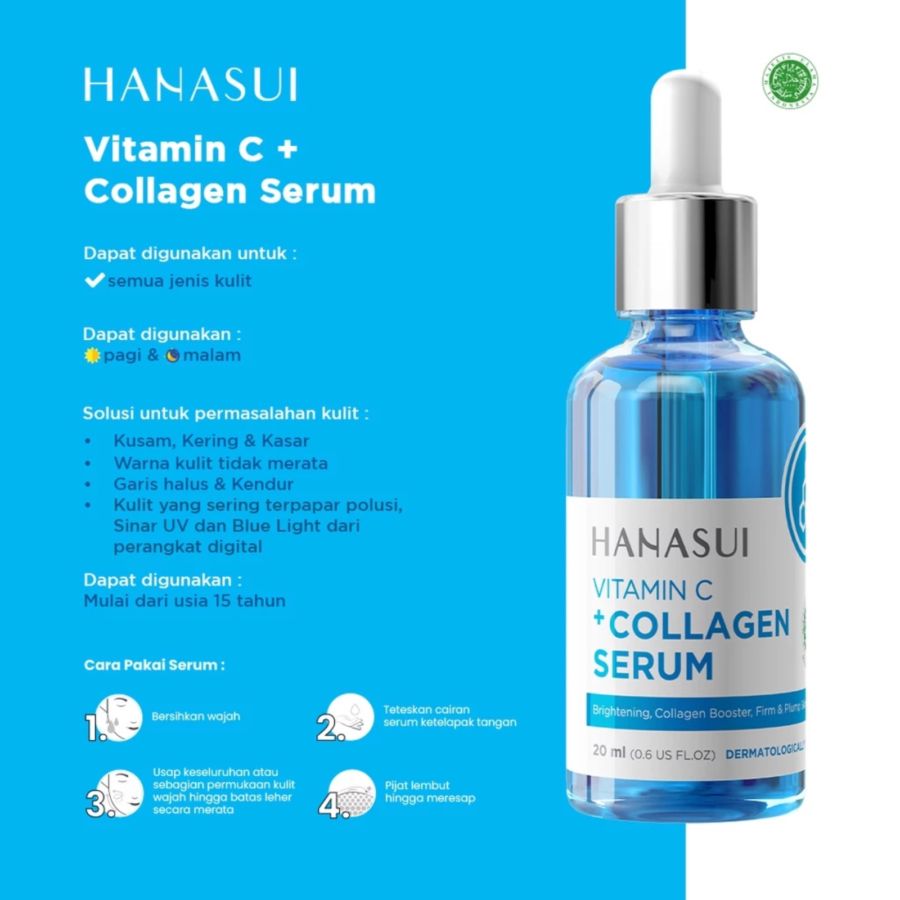 Hanasui Vitamin C + Collagen Serum 20ml