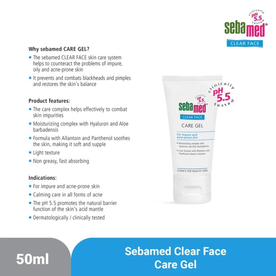 Sebamed Clear Face - Care Gel 50ml