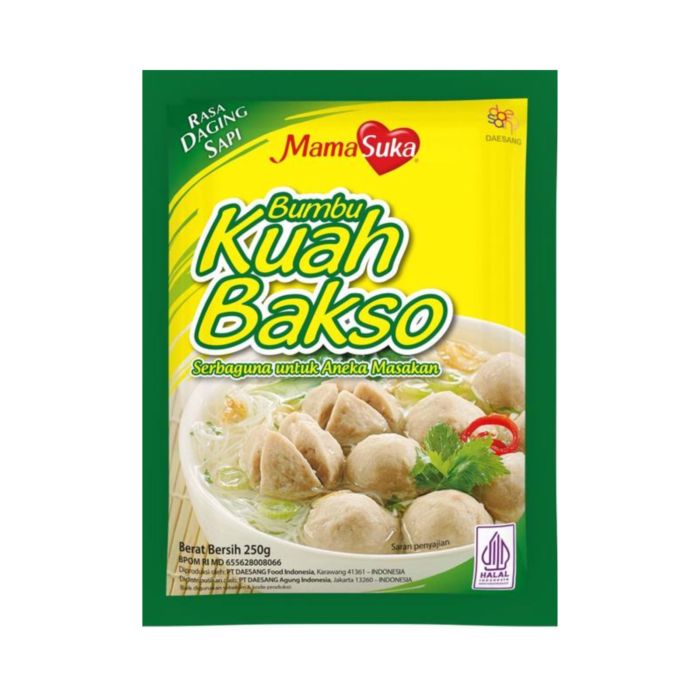 Mamasuka Bumbu Kuah Bakso Rasa Daging Sapi