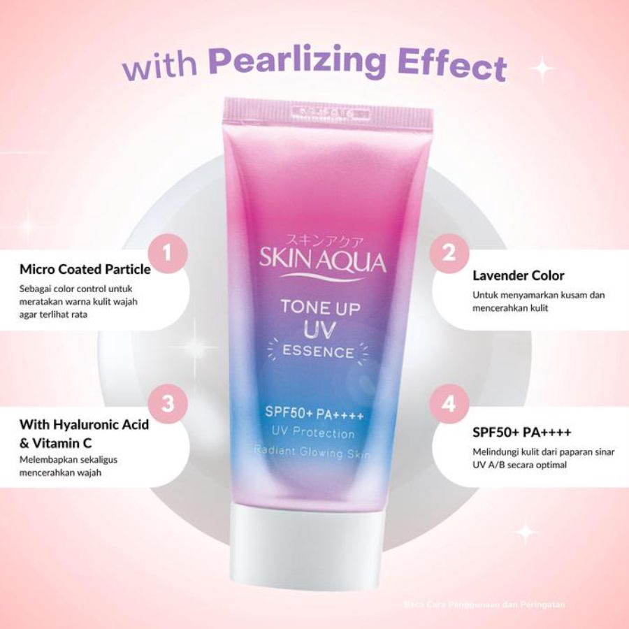 Skin Aqua Tone Up UV Essence SPF 50+ PA+++ Sunscreen 40gram