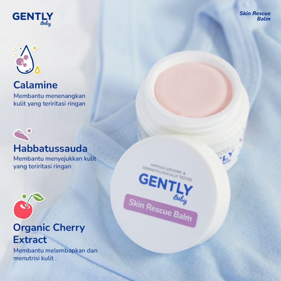 Gently Baby Skin Rescue Baby Balm 14gram