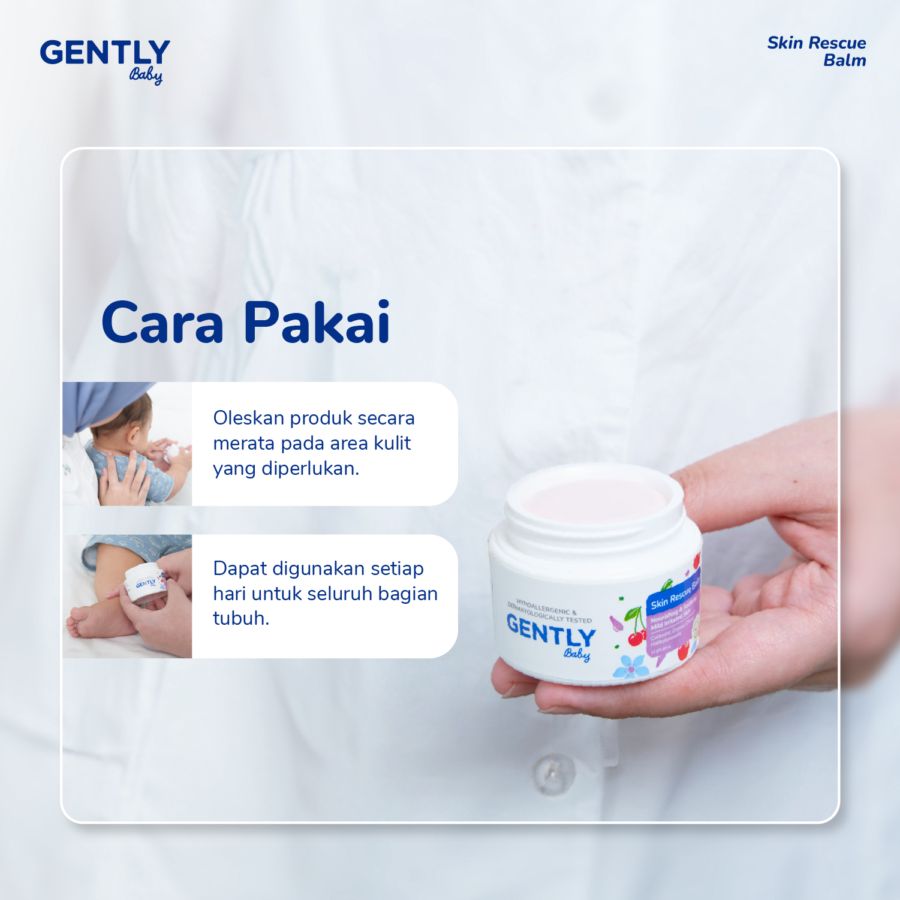 Gently Baby Skin Rescue Baby Balm 14gram