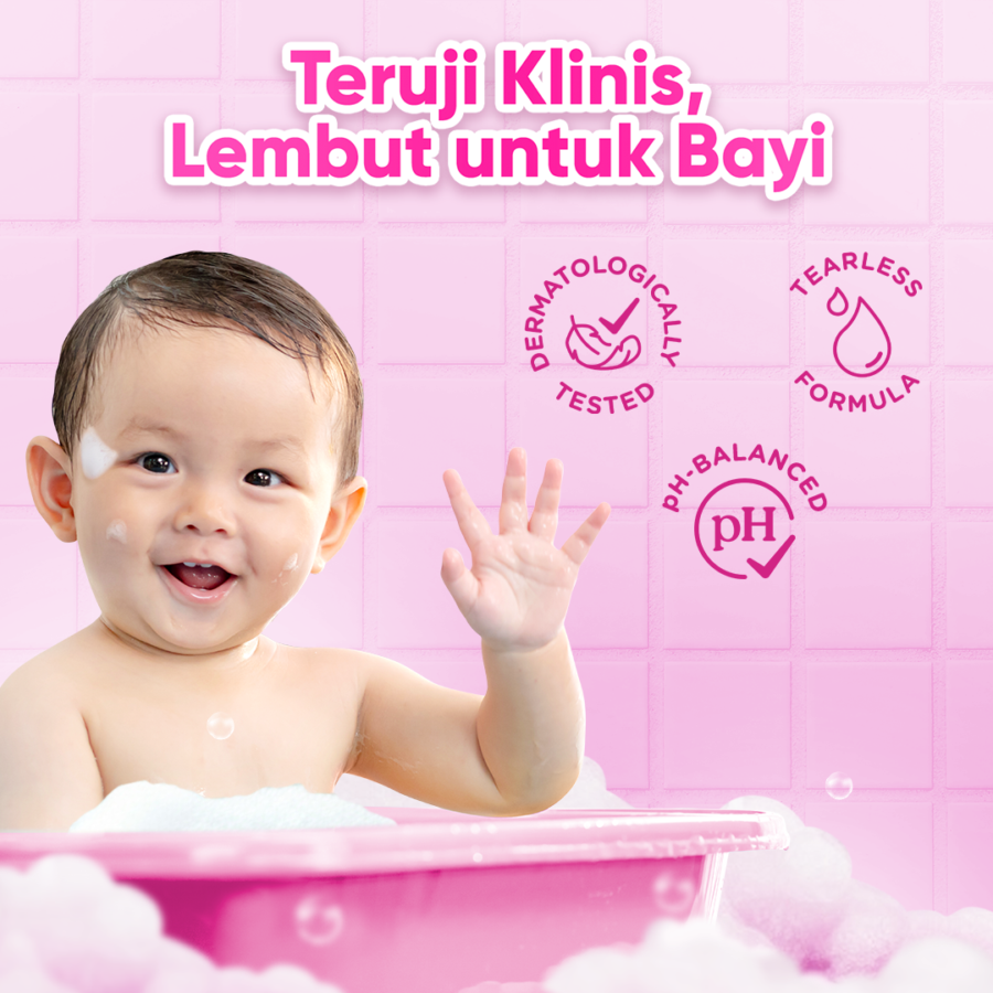Cussons Baby Milk Bath Soft & Smooth Kebersihan Bayi 100ml