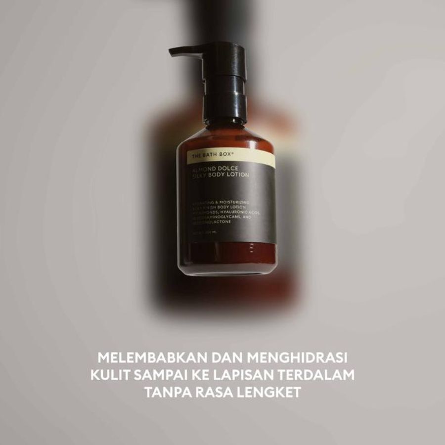 The Bath Box Almond Dolce Silky Body Lotion 200ml