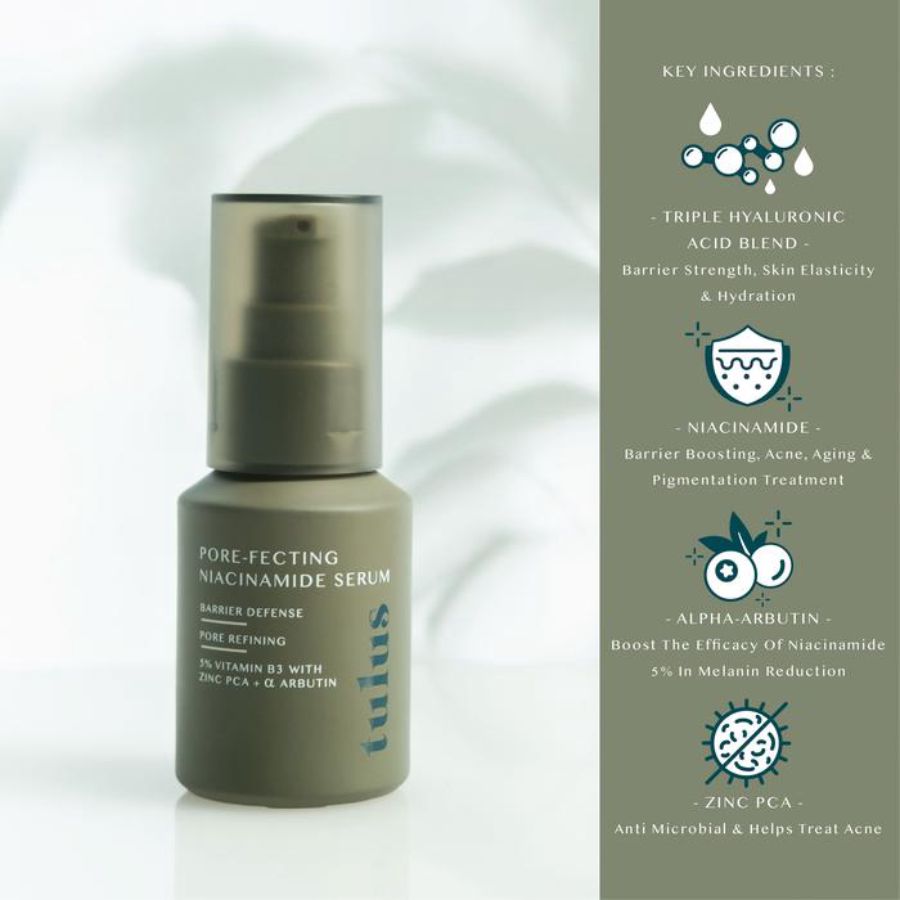 Tulus Pore-Fecting Niacinamide Serum 30ml