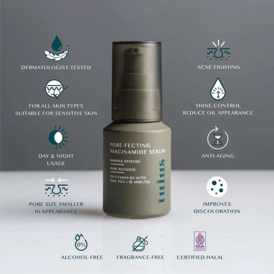 Tulus Pore-Fecting Niacinamide Serum 30ml