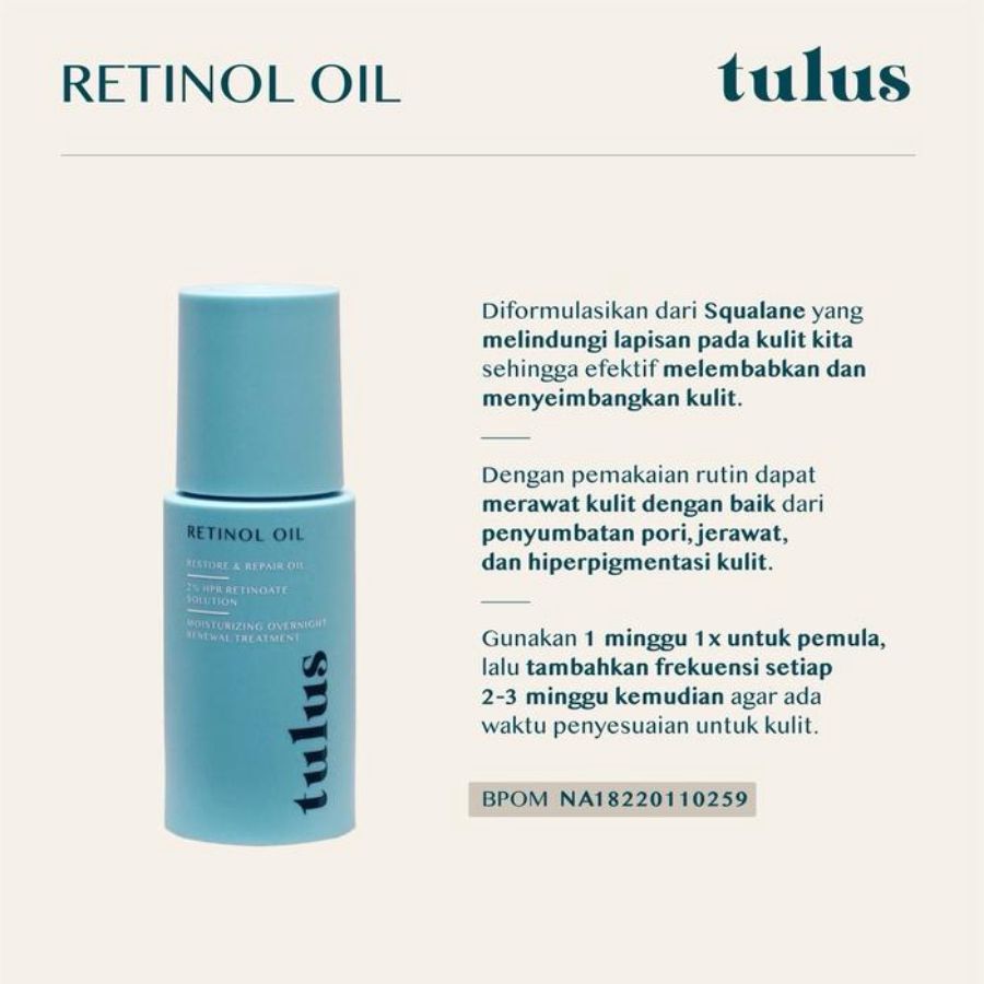 Tulus Retinol Oil 30ml