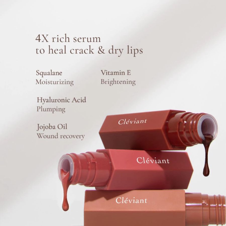 Cleviant Blush Crush Hydrating Serum Lip Tint 4.5 ml 1pcs