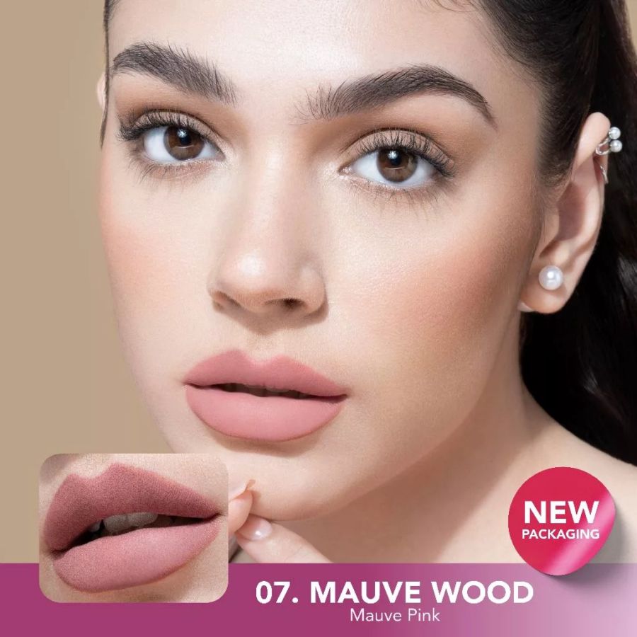 Mother of Pearl My Perfect Nude Mauve Wood Lip Cream 6ml