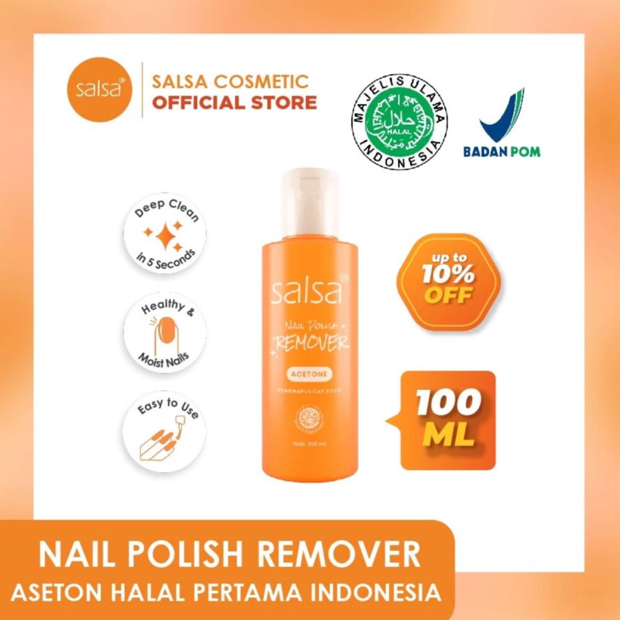 Salsa Varnish Aseton Nail Polish Remover 1pcs