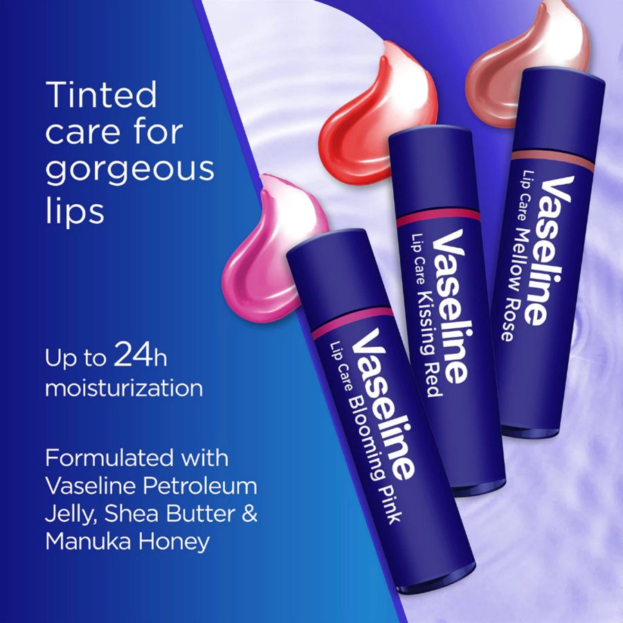 Vaseline Lip Care Colour+Care Blooming Pink 3gram