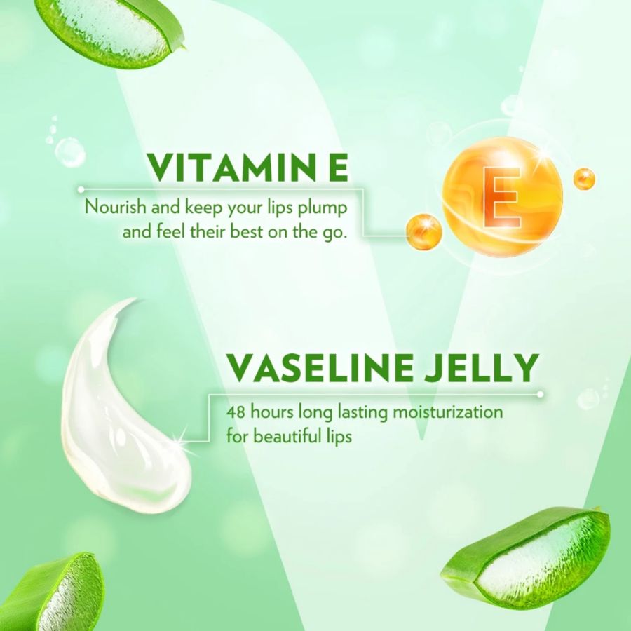 Vaseline Lip Therapy Aloe Vera Lip Balm 4gram