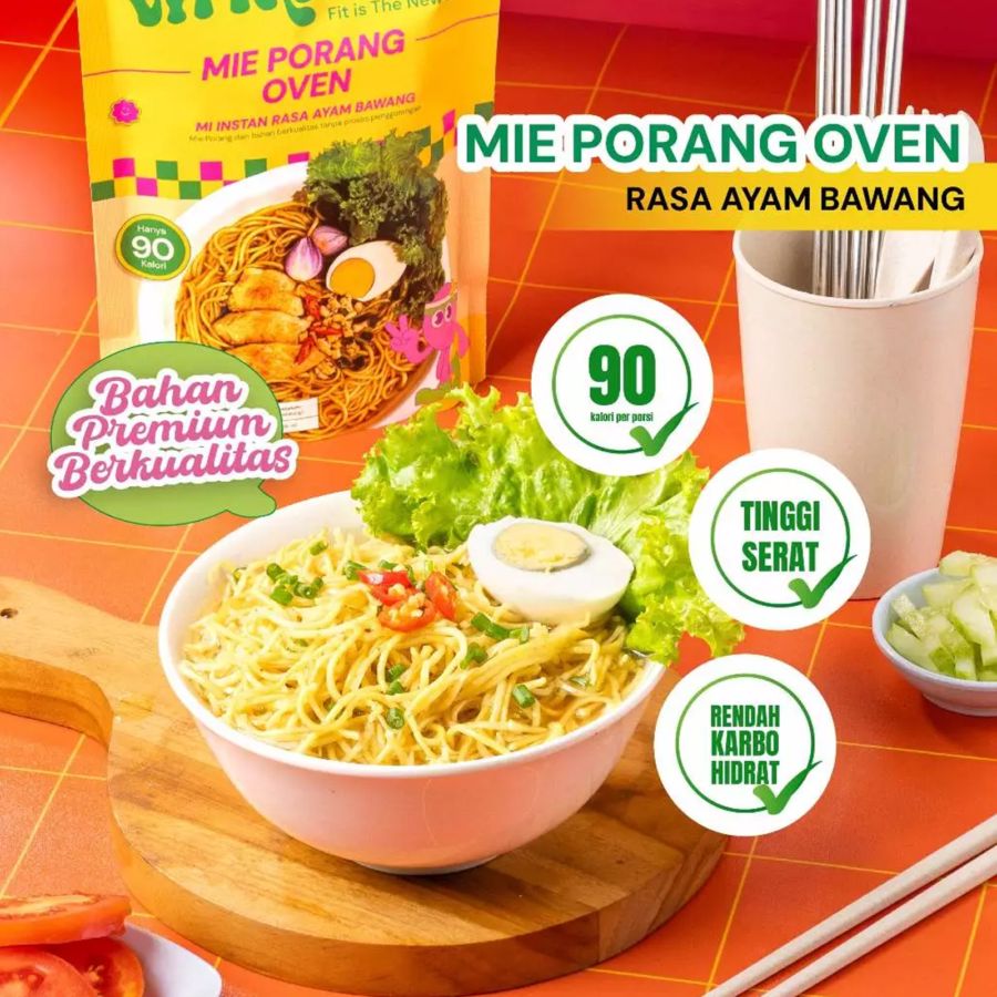 Vitmaker Mie Porang Kuah Ayam Bawang Mie Instan 75gram