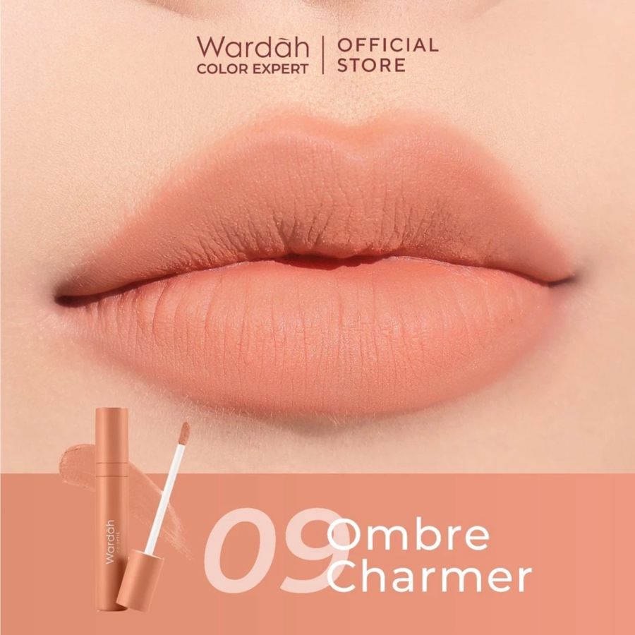 Wardah Colorfit Velvet Matte 09 Ombre Charmer Lip Mousse 4gram