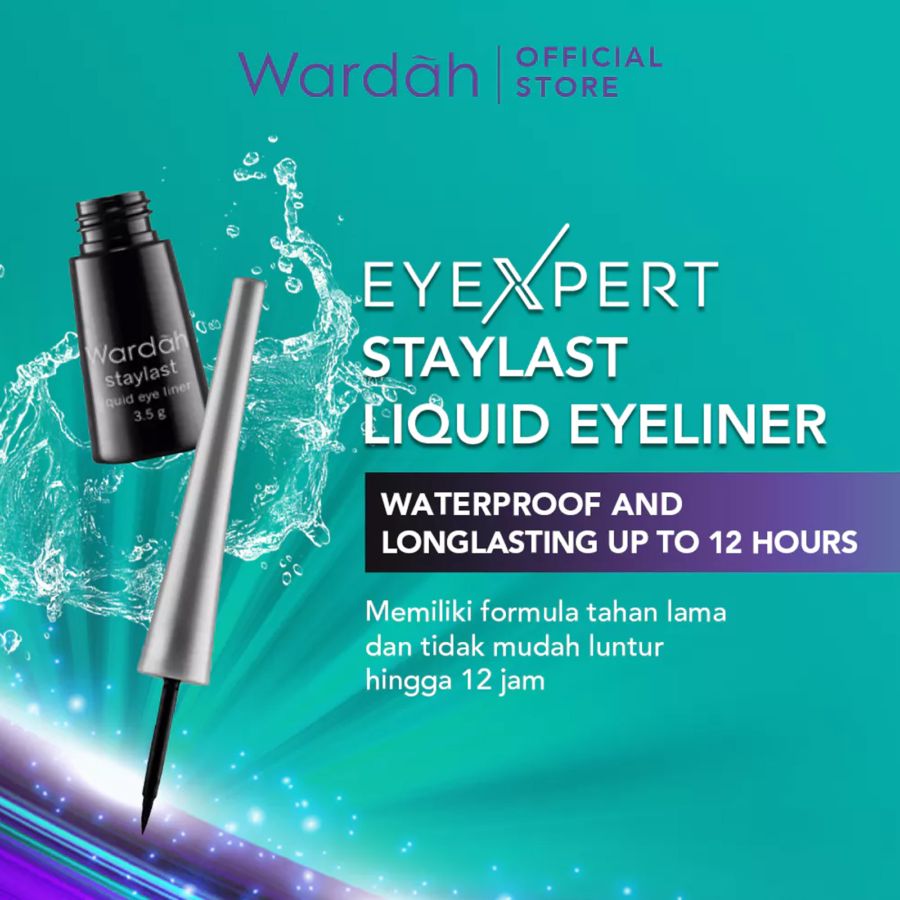 Wardah EyeXpert Staylast Liquid Eye Liner 3gram