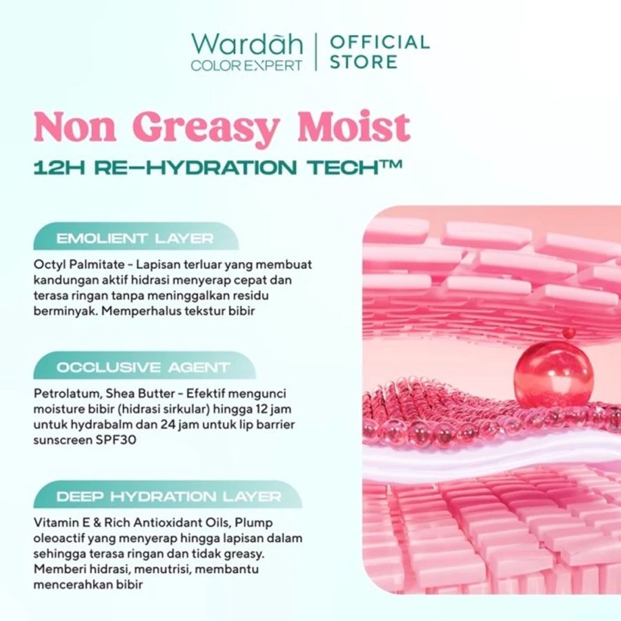 Wardah Everyday Fruity Sheer Grape Lip Balm 4gram