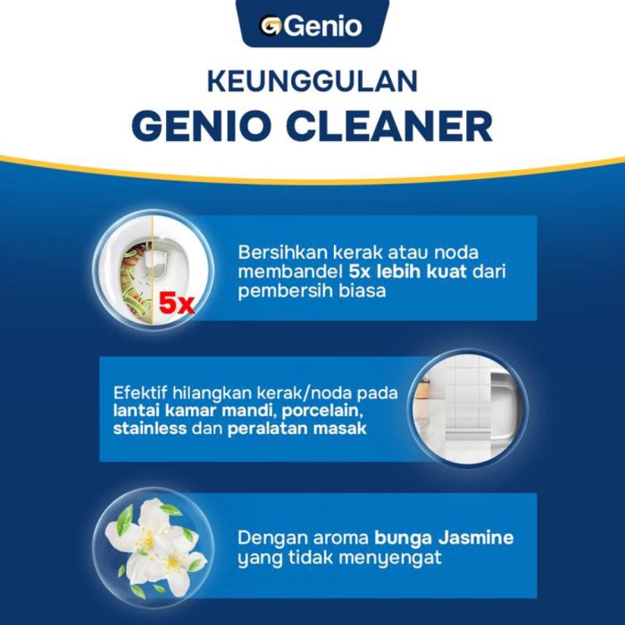 Genio Cleaner Cairan Pembersih Kerak 500ml