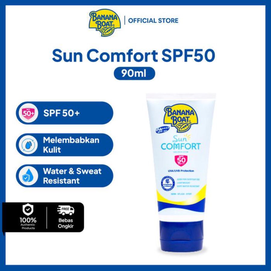 Banana Boat Sun Comfort SPF 50 PA+++ Sunscreen 90ml
