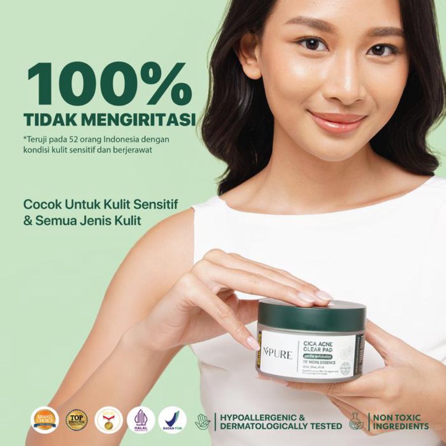 Npure Cica Acne Gentle Exfoliation Clear Pad 40sheets