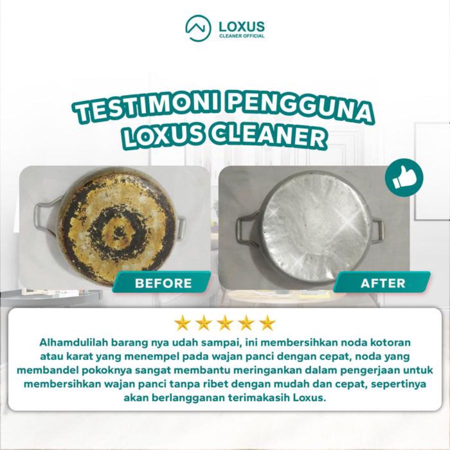 Loxus Cleaner Cairan Pembersih Kamar Mandi 500ml