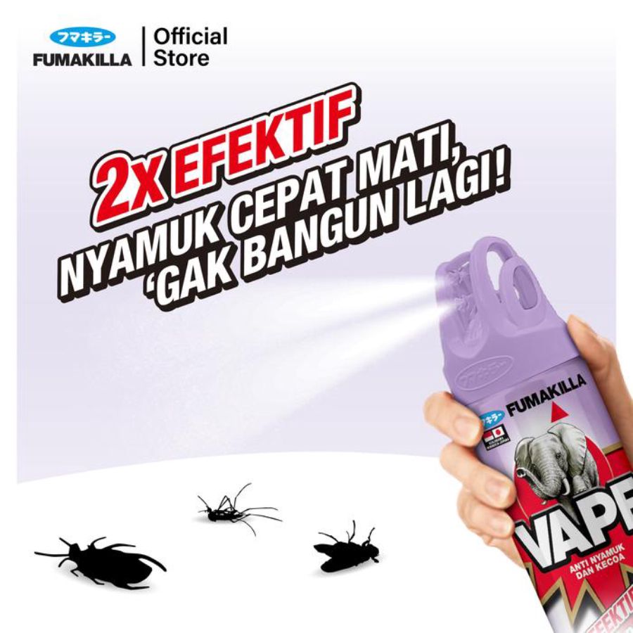 Vape Aerosol Candy Flower Pembasmi Serangga 600ml