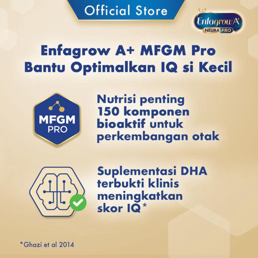 Enfagrow A+ 3 Vanilla 1-3 Tahun Susu Formula 1800gram