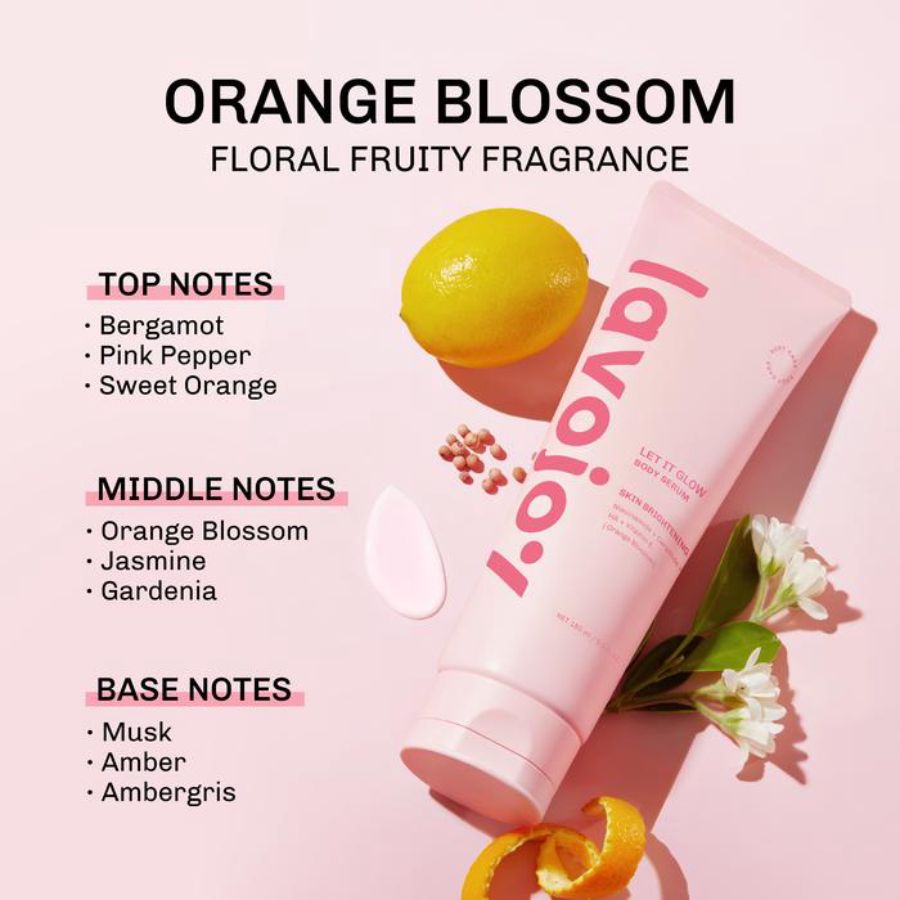 Lavojoy Let It Glow Body Serum Skin Brightening 180ml