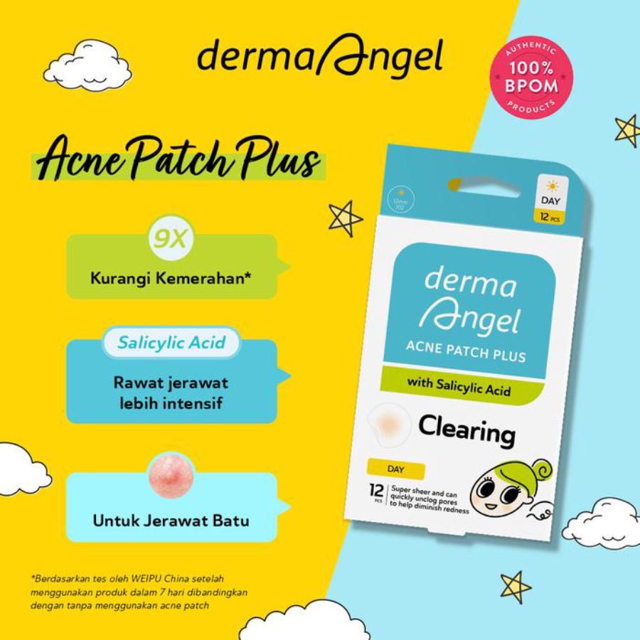 Derma Angel Acne Patch Plus Salicylic Acid Clearing Day 12patch