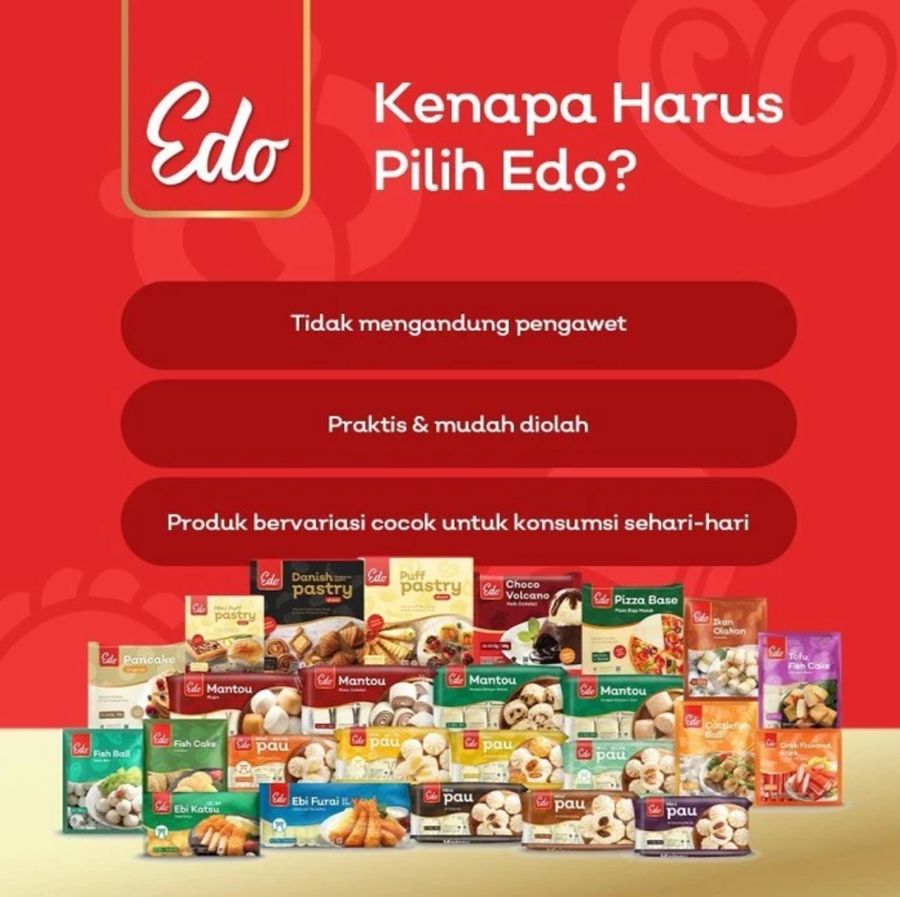 Edo Butter French Croissant 30gram
