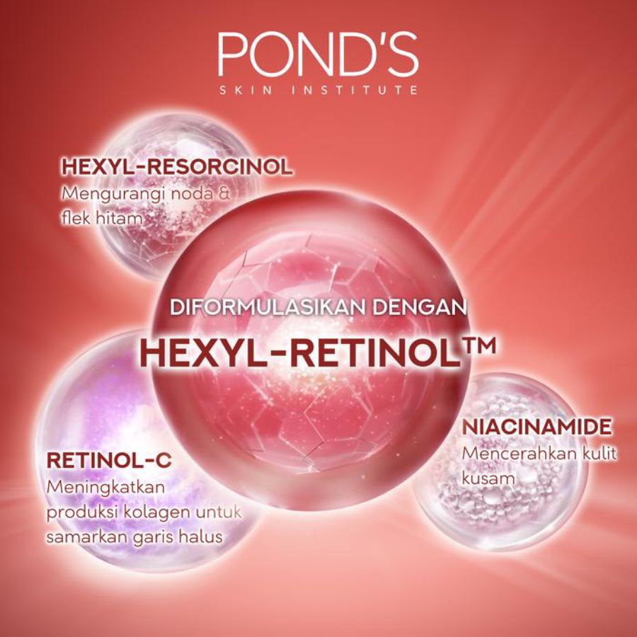 Pond'S Age Miracle Ultimate Youth Hexyl-Retinol SPF 18++ Day Cream 50gram