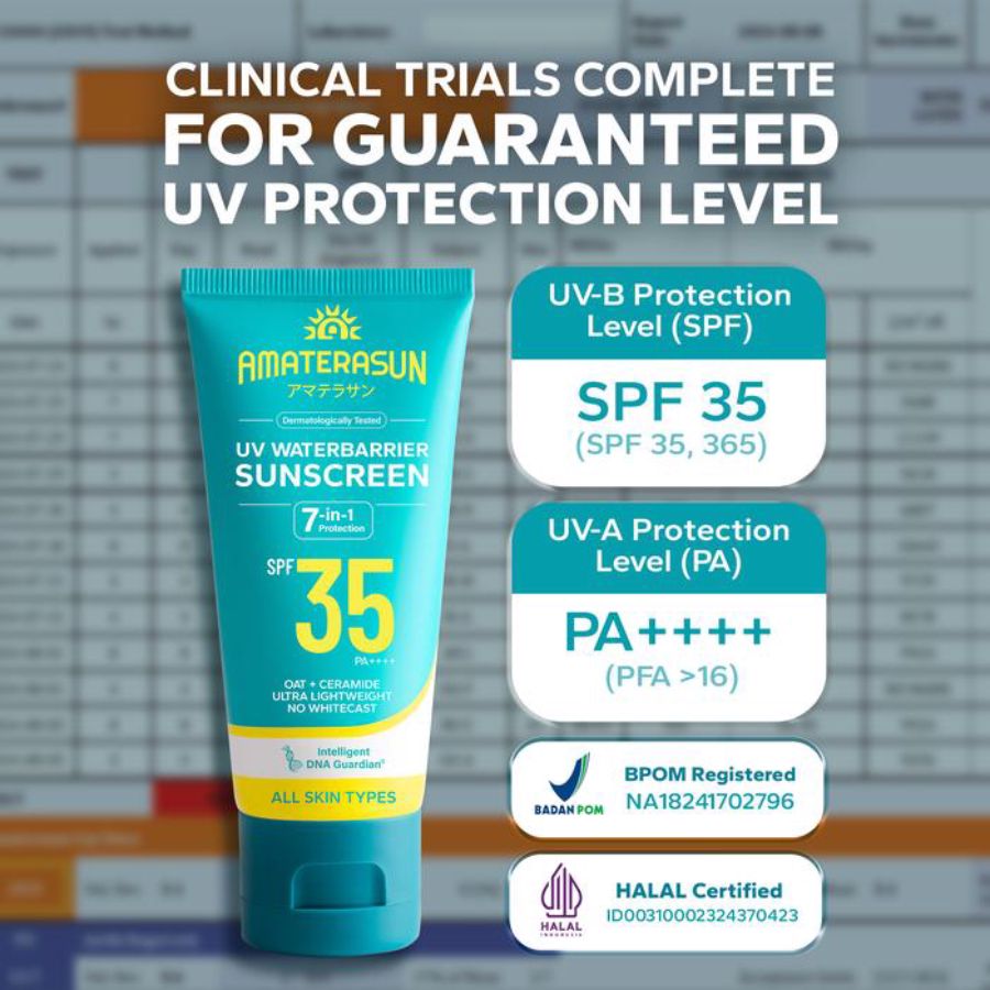 Amaterasun UV Waterbarrier Sunscreen SPF 35 PA 40ml