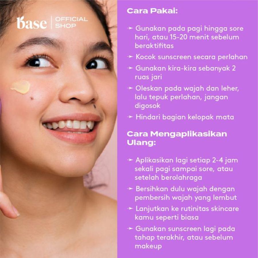 Base Ultra Matte Natural Sunscreen Spf 50 Pa+++ 45gram