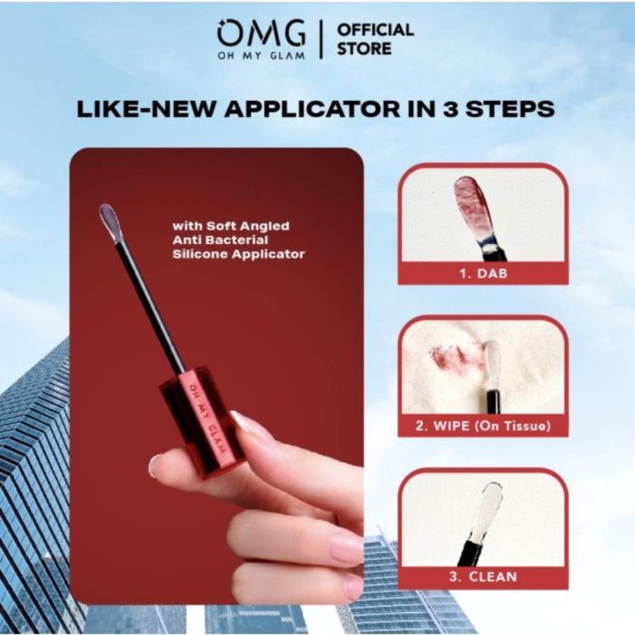 OMG OH MY GLAM Gloss Lip Finish Vinyl 3gram