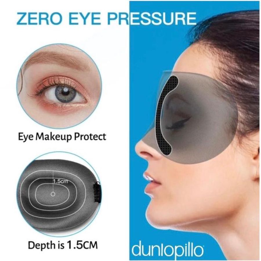 Dunlopillo 3D Natural Sleeping Eye Mask Penutup Mata 1pcs