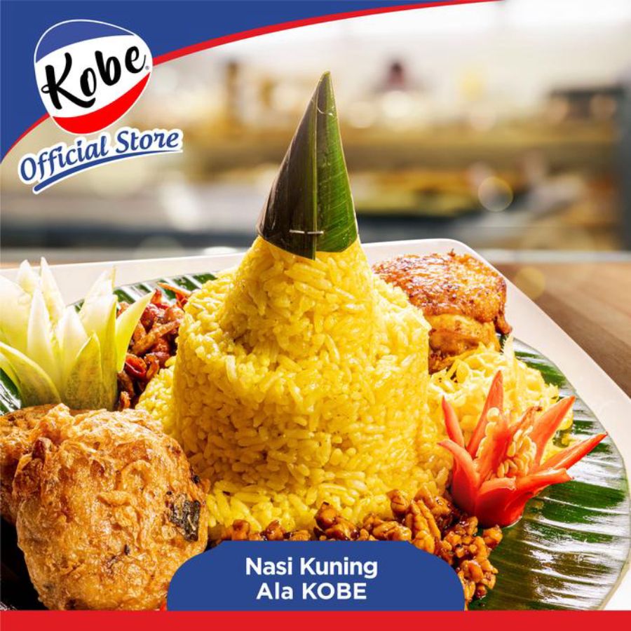 Kobe Bumbu Aduk Nasi Kuning 45gr 3pcs