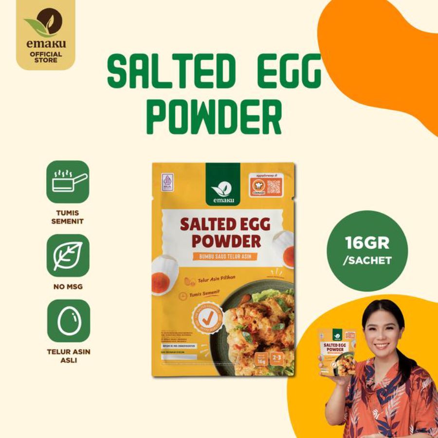 Emaku Salted Egg Powder 16gram