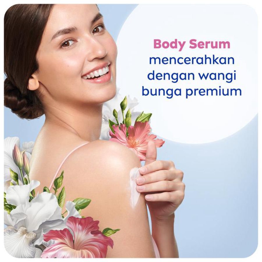 Nivea Extra Bright Body Serum Premium Fragrance Miracle Sweet 180ml