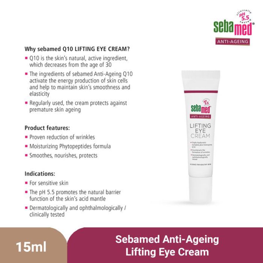 Sebamed Anti Ageing Eye Cream 15ml