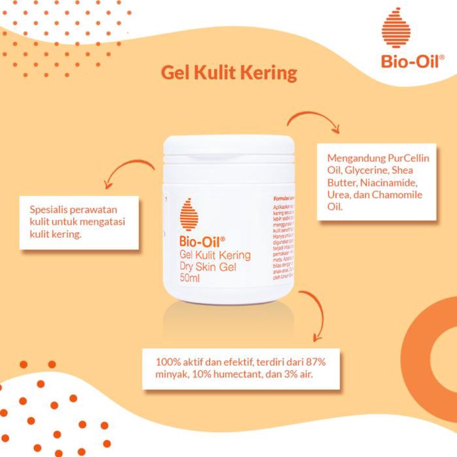 Bio Oil - Dry Skin Gel - Gel Kulit Kering 50ml