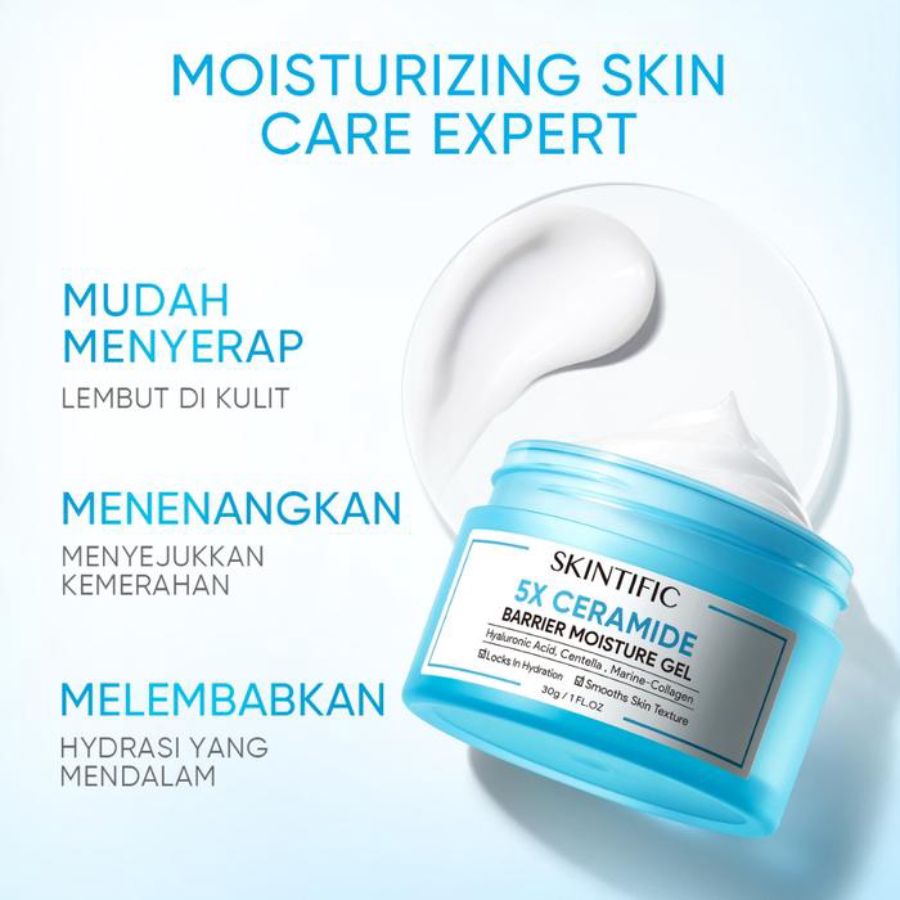 SKINTIFIC 5X Ceramide Barrier Moisturizer Gel 30gram