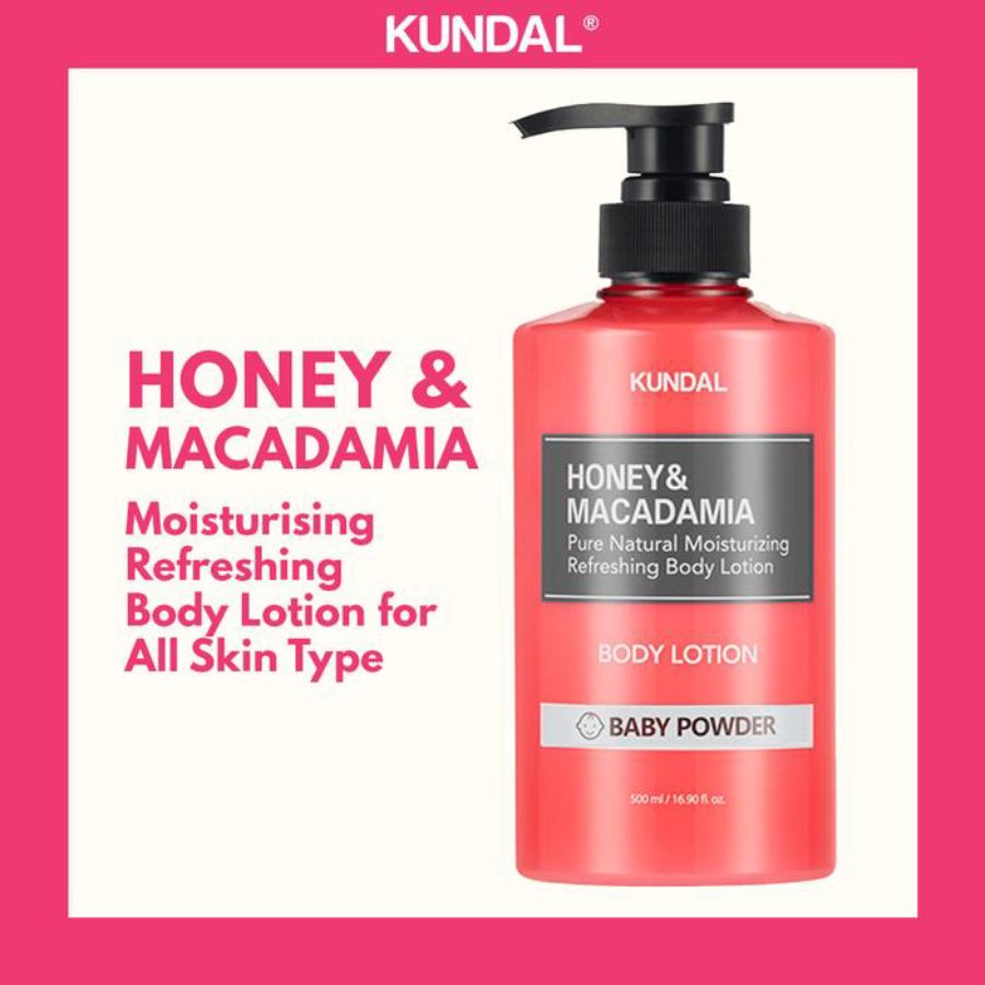 KUNDAL Body Lotion Baby Powder 500ml