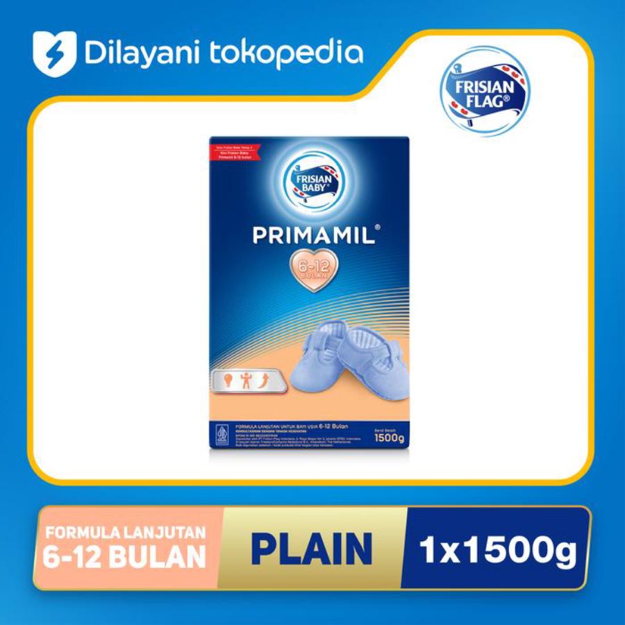 Frisian Baby Primamil Susu Formula Lanjutan 6-12 Bulan 1500gram