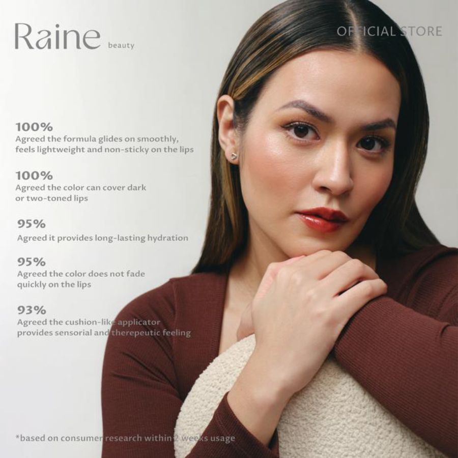 Raine Beauty Lip Hug Cashmere Kiss Snuggly Pink Lipstik 10gram