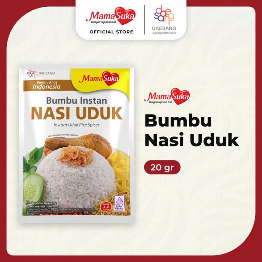 Mamasuka Bumbu Instan Nasi Uduk 20gram